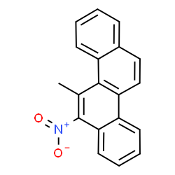 ChemSpider 2D Image | 5-Methyl-6-nitrochrysene | C19H13NO2