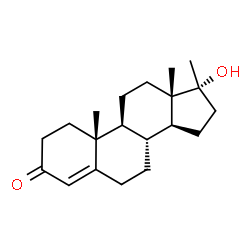 ChemSpider 2D Image | 17-Epimethyltestosterone | C20H30O2
