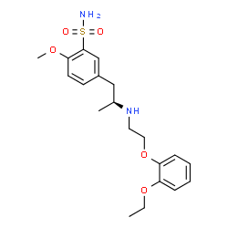 ChemSpider 2D Image | (+)-tamsulosin | C20H28N2O5S
