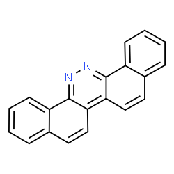 ChemSpider 2D Image | Benzo[h]naphtho[1,2-c]cinnoline | C20H12N2