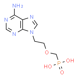 ChemSpider 2D Image | Adefovir | C8H12N5O4P