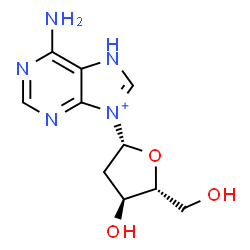 ChemSpider 2D Image | 2'-Deoxyadenosine | C10H14N5O3