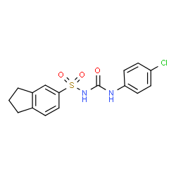 ChemSpider 2D Image | Sulofenur | C16H15ClN2O3S