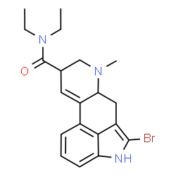 ChemSpider 2D Image | Bromolysergide | C20H24BrN3O