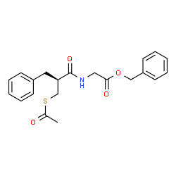ChemSpider 2D Image | Ecadotril | C21H23NO4S