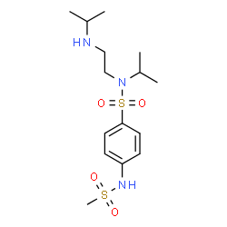 ChemSpider 2D Image | risotilide | C15H27N3O4S2