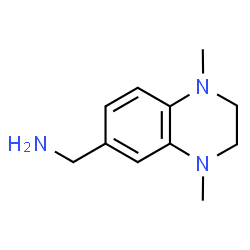 ChemSpider 2D Image | (1,4-dimethyl-1,2,3,4-tetrahydroquinoxalin-6-yl)methanamine | C11H17N3