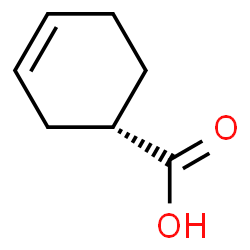 ChemSpider 2D Image | (1S)-3-Cyclohexene-1-carboxylic acid | C7H10O2