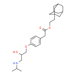 ChemSpider 2D Image | Adaprolol | C26H39NO4