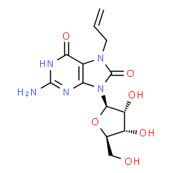 ChemSpider 2D Image | Loxoribine | C13H17N5O6