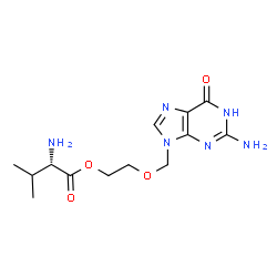 ChemSpider 2D Image | Valaciclovir | C13H20N6O4