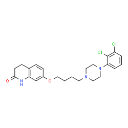 ChemSpider 2D Image | Aripiprazole | C23H27Cl2N3O2