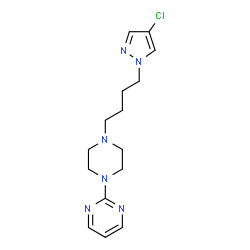 ChemSpider 2D Image | lesopitron | C15H21ClN6