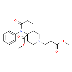 ChemSpider 2D Image | Remifentanil | C20H28N2O5