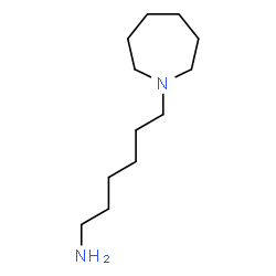 ChemSpider 2D Image | 6-(1-Azepanyl)-1-hexanamine | C12H26N2
