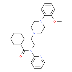 ChemSpider 2D Image | WAY-100,635 | C25H34N4O2