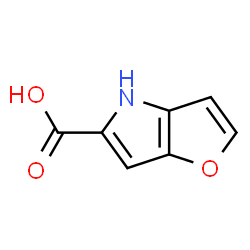 ChemSpider 2D Image | 4H-Furo[3,2-b]pyrrole-5-carboxylic acid | C7H5NO3