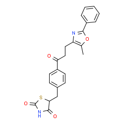 ChemSpider 2D Image | darglitazone | C23H20N2O4S