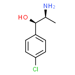 ChemSpider 2D Image | (1R,2S)-2-Amino-1-(4-chlorophenyl)-1-propanol | C9H12ClNO