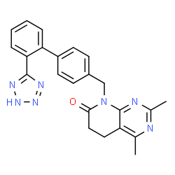 ChemSpider 2D Image | tasosartan | C23H21N7O