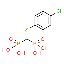 ChemSpider 2D Image | Tiludronic acid | C7H9ClO6P2S