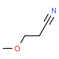 ChemSpider 2D Image | 3-Methoxypropionitrile | C4H7NO