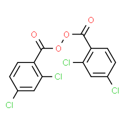 ChemSpider 2D Image | 2,4-Dichlorobenzoyl peroxide | C14H6Cl4O4