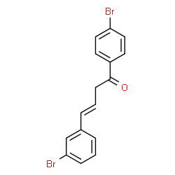 ChemSpider 2D Image | (3E)-4-(3-Bromophenyl)-1-(4-bromophenyl)-3-buten-1-one | C16H12Br2O