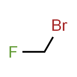 ChemSpider 2D Image | Bromofluoromethane | CH2BrF