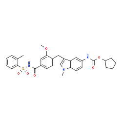 ChemSpider 2D Image | Zafirlukast | C31H33N3O6S