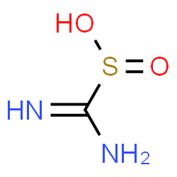 ChemSpider 2D Image | thiourea dioxide | CH4N2O2S