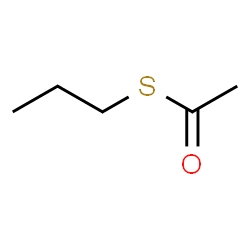 ChemSpider 2D Image | Propyl thioacetate | C5H10OS