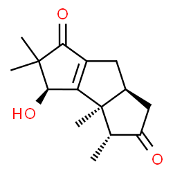 ChemSpider 2D Image | hirsutenol A | C15H20O3
