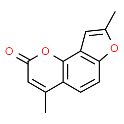 ChemSpider 2D Image | 4,5'-Dimethylangelicin | C13H10O3
