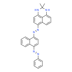 ChemSpider 2D Image | Sudan Black B | C29H24N6