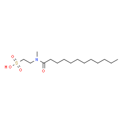ChemSpider 2D Image | N-LAUROYL-N-METHYLTAURIN | C15H31NO4S