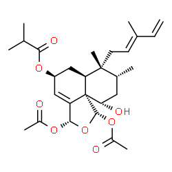 ChemSpider 2D Image | Casearvestrin A | C28H40O8