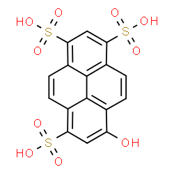 ChemSpider 2D Image | D&C GREEN NO. 8 FREE ACID | C16H10O10S3