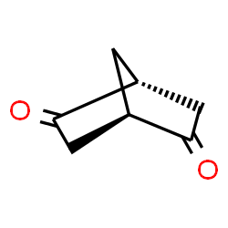 ChemSpider 2D Image | (R,R)-Bicyclo[2.2.1]heptane-2,5-dione | C7H8O2