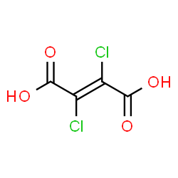 ChemSpider 2D Image | (2E)-2,3-Dichloro-2-butenedioic acid | C4H2Cl2O4