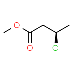 ChemSpider 2D Image | Methyl (3R)-3-chlorobutanoate | C5H9ClO2