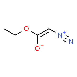 ChemSpider 2D Image | (E)-2-Diazonio-1-ethoxyethenolate | C4H6N2O2