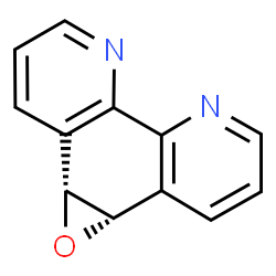 ChemSpider 2D Image | (1aR,9bS)-1a,9b-Dihydrooxireno[f][1,10]phenanthroline | C12H8N2O