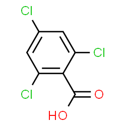 ChemSpider 2D Image | 2,4,6-Trichlorobenzoic acid | C7H3Cl3O2