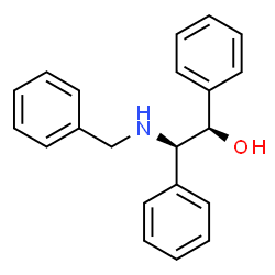 ChemSpider 2D Image | (1R,2R)-2-(Benzylamino)-1,2-diphenylethanol | C21H21NO