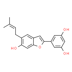 ChemSpider 2D Image | moracin N | C19H18O4