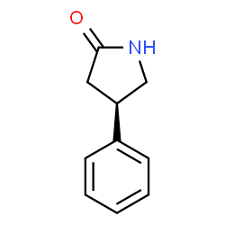 ChemSpider 2D Image | (R)-4-PHENYLPYRROLIDIN-2-ONE | C10H11NO