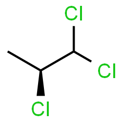 ChemSpider 2D Image | (2S)-1,1,2-Trichloropropane | C3H5Cl3