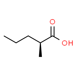 ChemSpider 2D Image | (+)-2-Methylpentanoic acid | C6H12O2