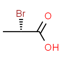 ChemSpider 2D Image | (2S)-2-Bromopropanoic acid | C3H5BrO2